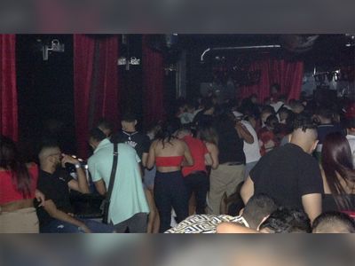132 detained in a party in Casco Antiguo