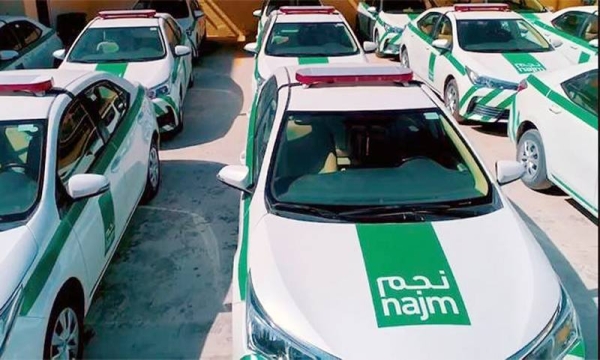 Najm covers 75-80% of traffic accidents