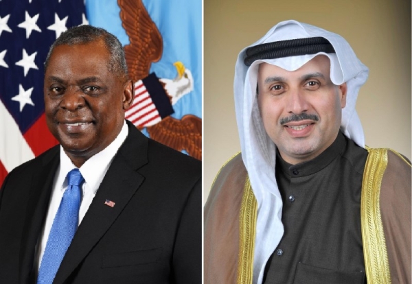 Kuwait, US defense ministers discuss bilateral ties, regional developments