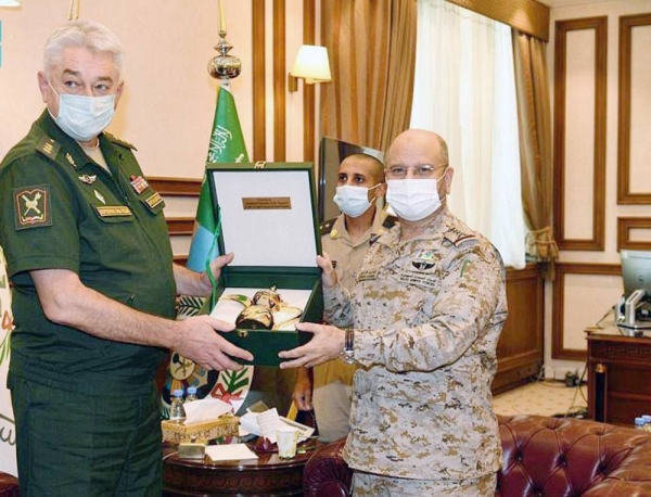 Lt. Gen. Al-Ruwaili, Lt. Gen. Vladimir eye bilateral military cooperation