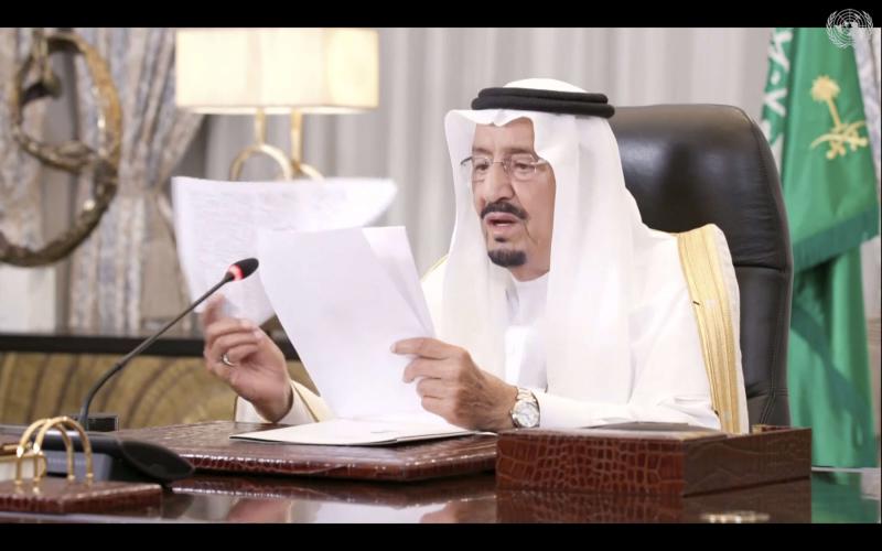 Saudi king tells Iran to end militias’ support for talks to continue |  | AW