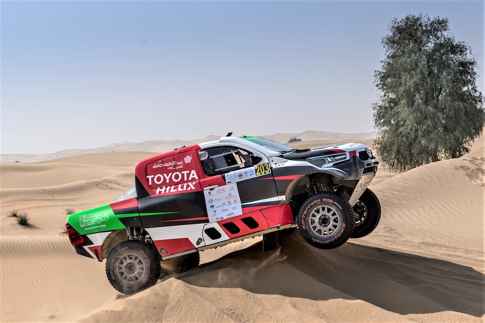 Saudi Arabia’s Yazeed Al-Rajhi, Qatar’s Nasser Al-Attiyah head for world rally title showdown in Abu Dhabi