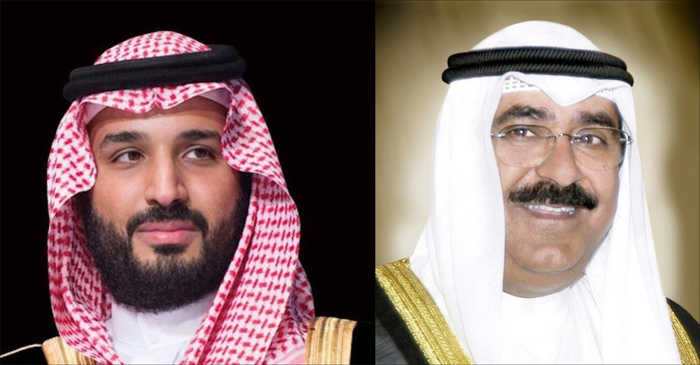Saudi crown prince reassured of Kuwait emir’s health during call with counterpart