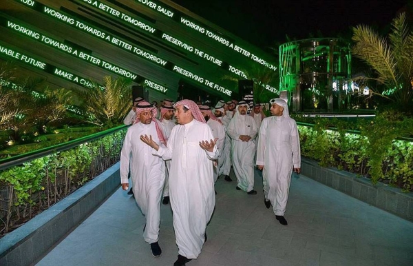 Al-Khorayef visits Saudi pavilion at Expo Dubai 2020