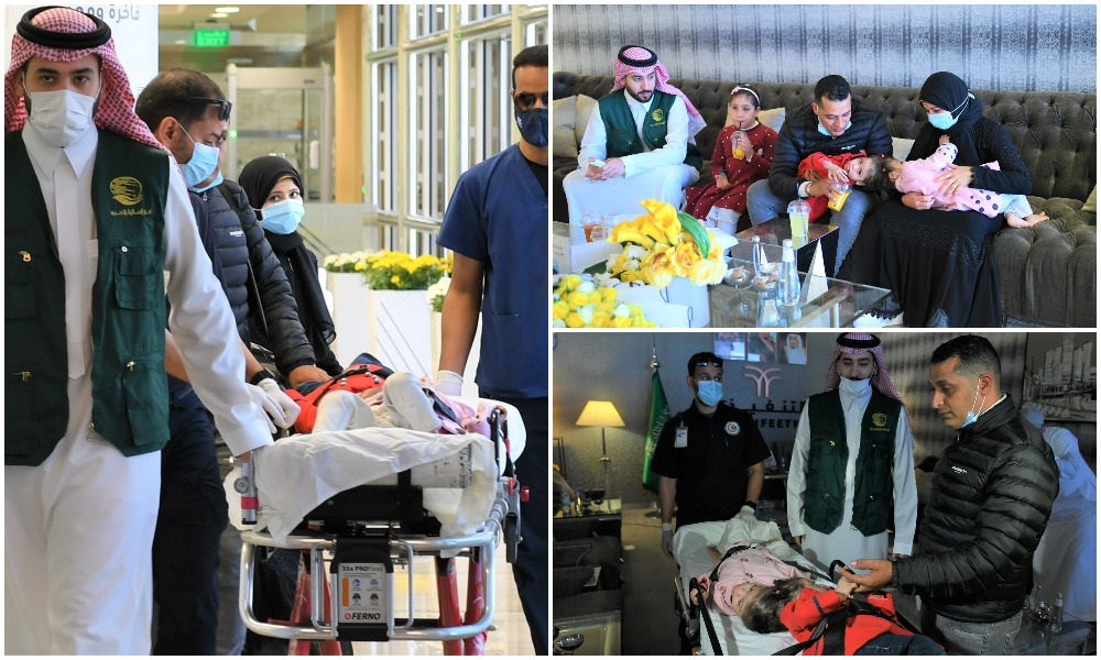 Egyptian conjoined twins arrive in Saudi Arabia for surgery