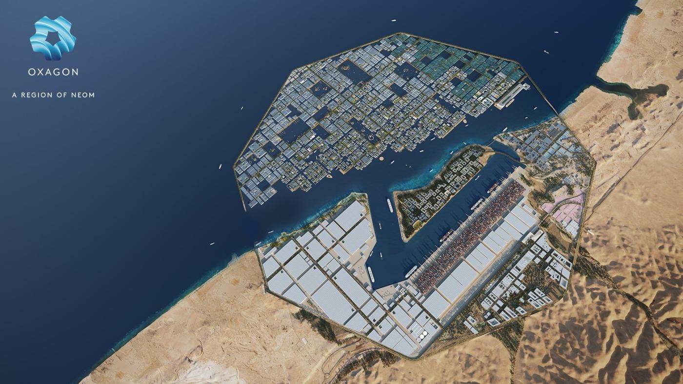 Saudi Arabia to build eight-sided city that floats on water