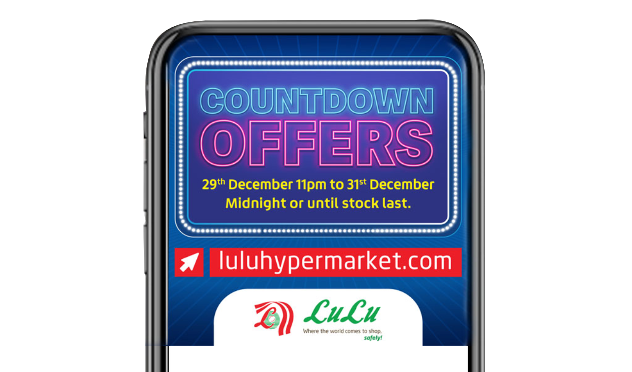 Lulu’s amazing ‘Countdown Offers’ available exclusively for online shopping