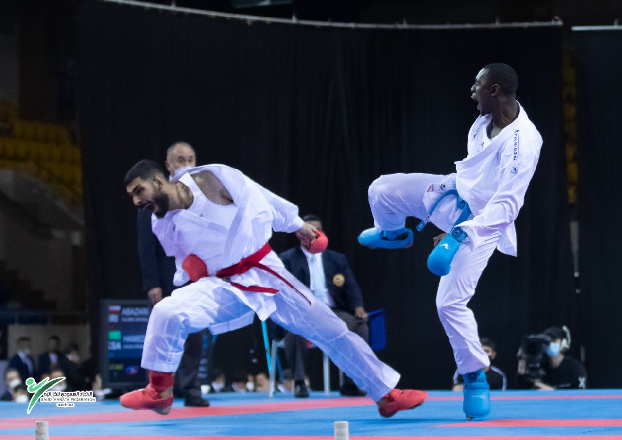Saudi Olympic hero Tarek Hamdi takes gold at 2021 Asian Karate Championship