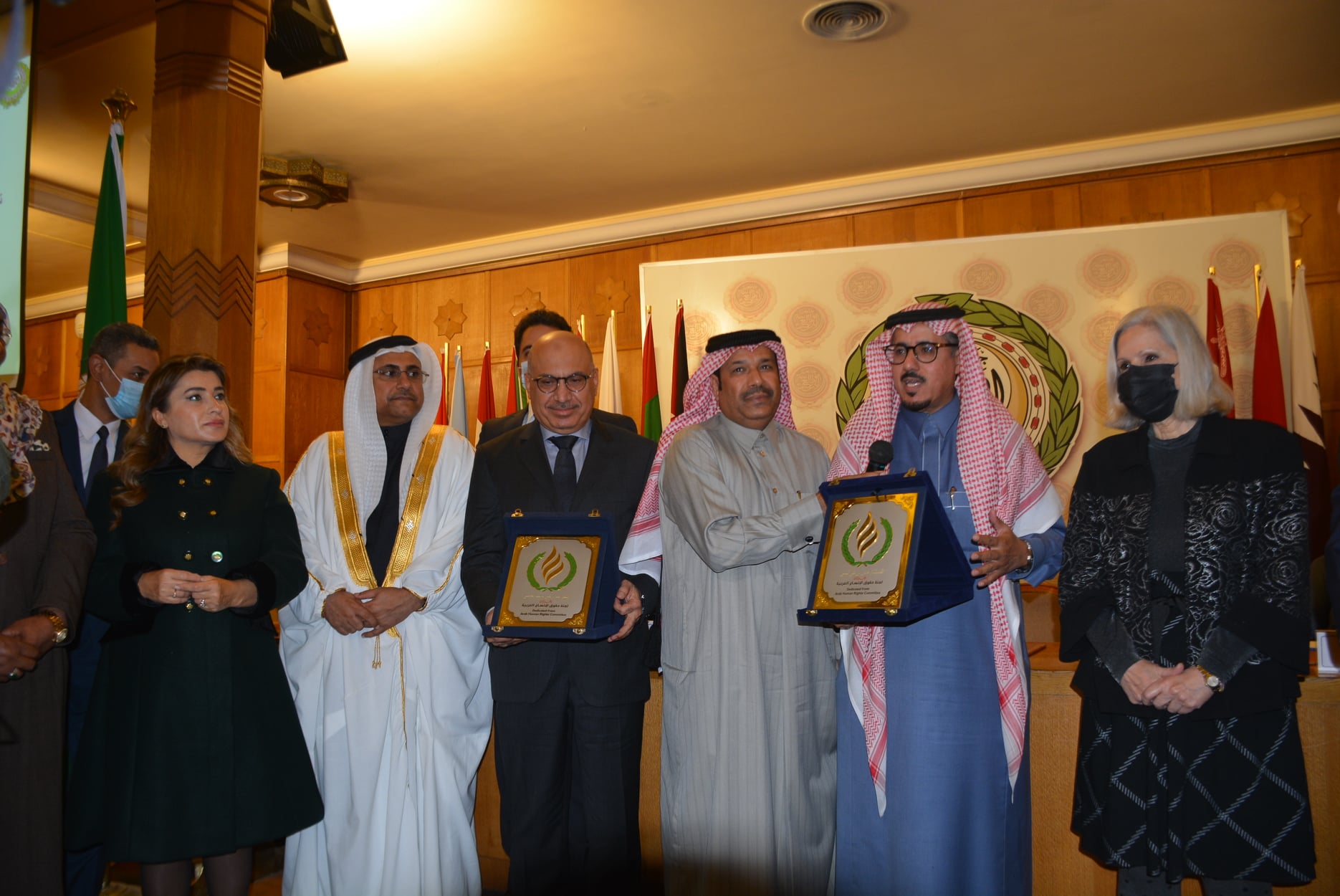 Arab League’s Human Rights Committee honors member of Saudi Shoura Council