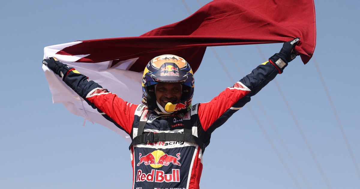 Qatari driver Nasser al-Attiyah wins fourth Dakar Rally title