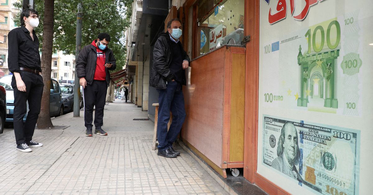 Lebanon's currency plummets again amid financial crisis and political deadlock