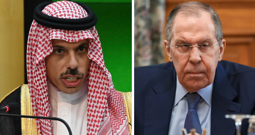 Saudi, Russian foreign ministers discuss Kingdom’s proposal to mediate in Ukraine: phone call