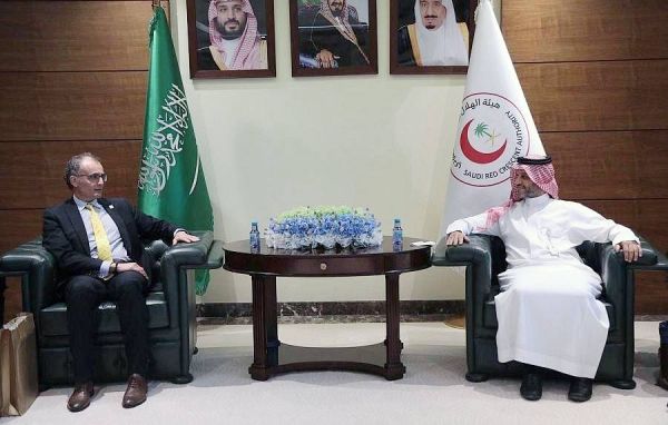 Saudi Red Crescent Authority president receives delegation of IFRC