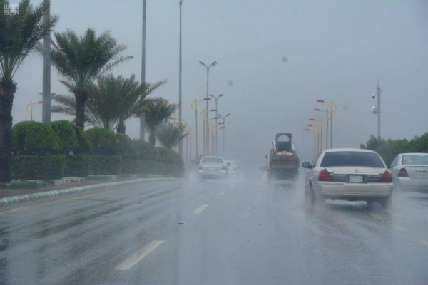Kingdom to witness thunderstorms and hail from Wednesday to Sunday