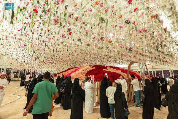 Taif rose festival attracts nearly a million visitors