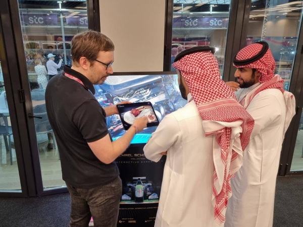 Exclusive launching of Michael Schumacher Digital Experience at Jeddah F1 Grand Prix