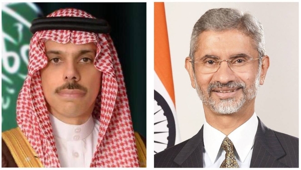 Saudi, Indian foreign ministers discuss relations in phone call