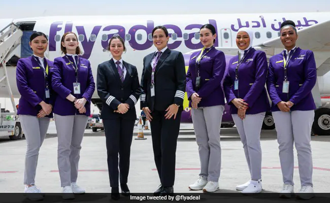 Saudi Arabia's First All-Female Crew Flight
