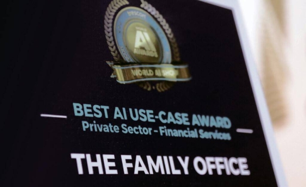 The Family Office winner of Best AI Use-Case Award by World AI Show and Awards