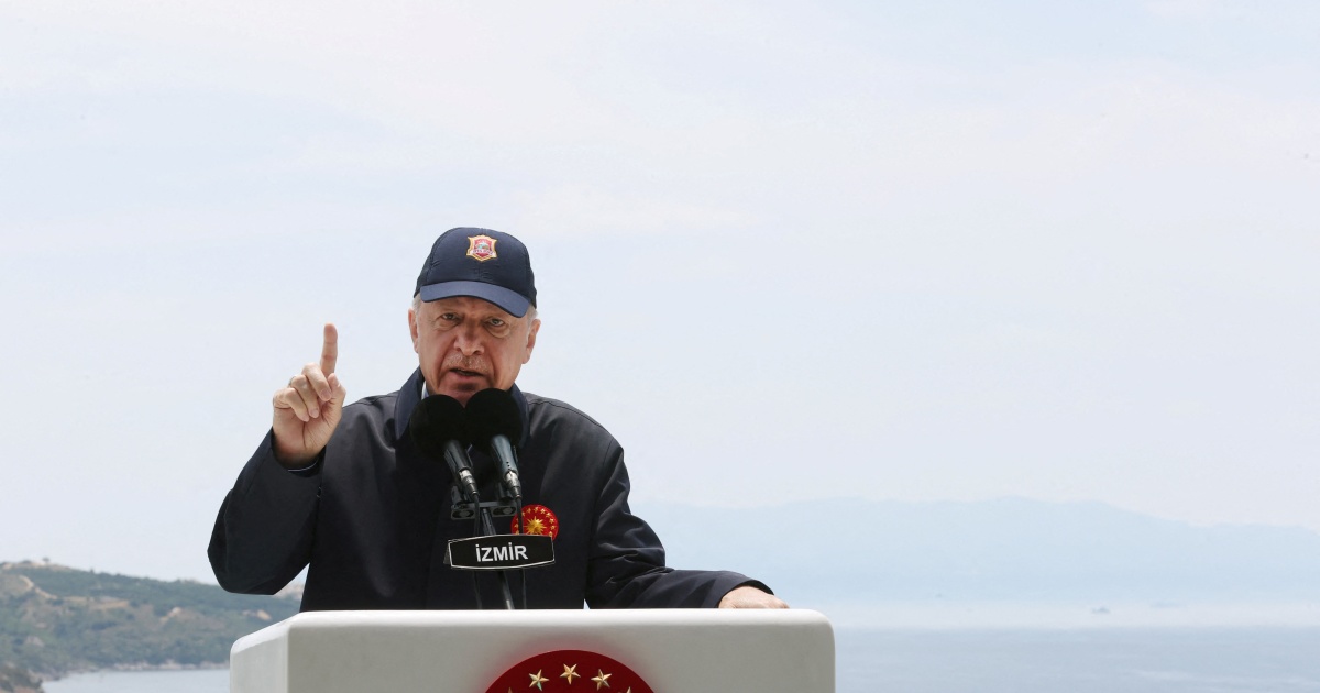 ‘Come to your senses’: Erdogan criticises Greece over Aegean