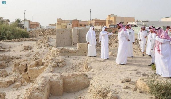 Quality of Life Program delegation visits historic Dareen Palace, Tarout Castle