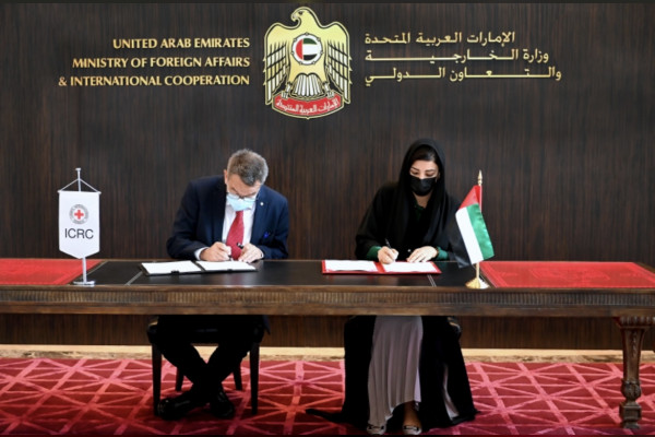 UAE and ICRC sign agreement to establish an office for Red Cross in Abu Dhabi