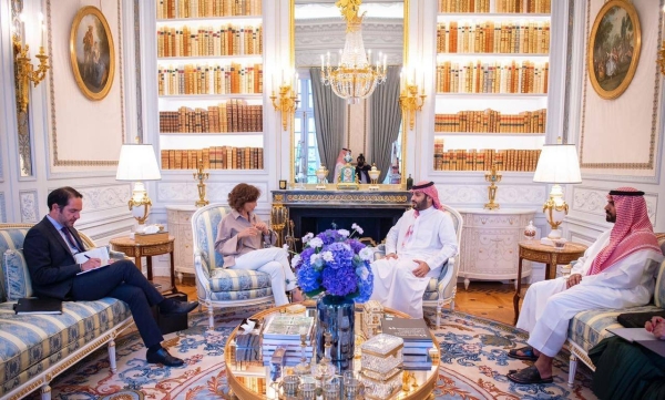 Crown Prince, UNESCO chief review Saudi cultural initiatives