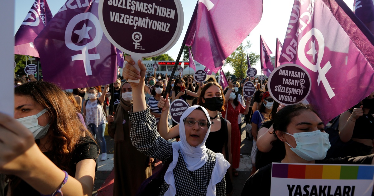 Top Turkish court upholds exit from key treaty protecting women