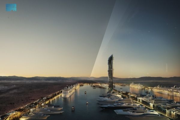 Crown Prince announces designs of THE LINE city in NEOM