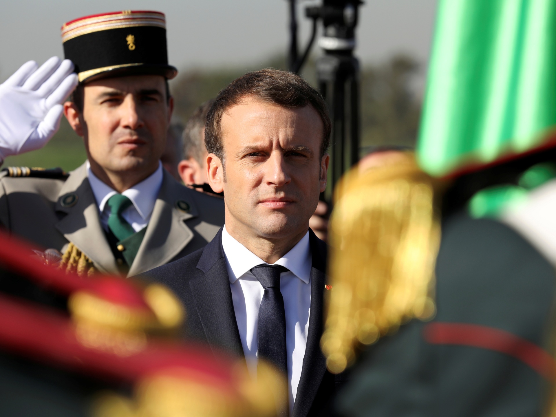 French President Macron heads to Algeria to relaunch ties