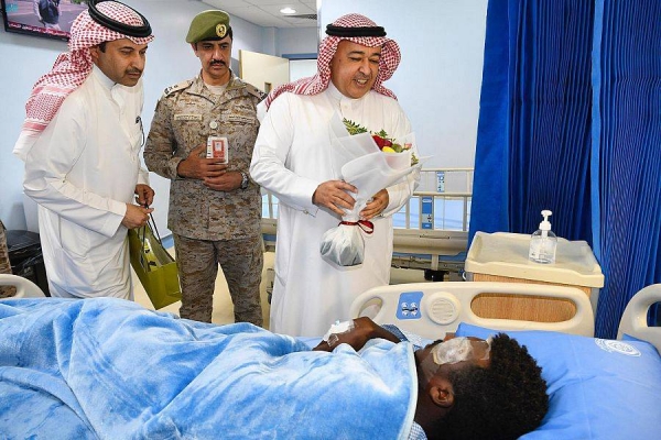 Assistant Minister of Defense Khalid Al-Bayari tours Southern Region