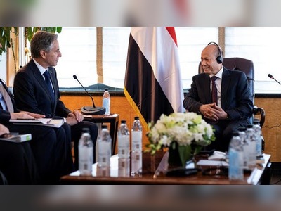 Blinken meets with Yemen’s president, urges extension of UN-mediated truce