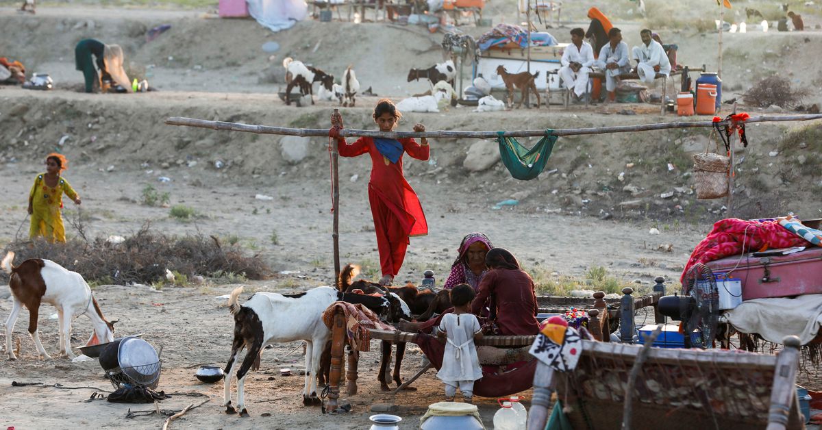 Children, women prone to diseases in Pakistan's stagnant flood water