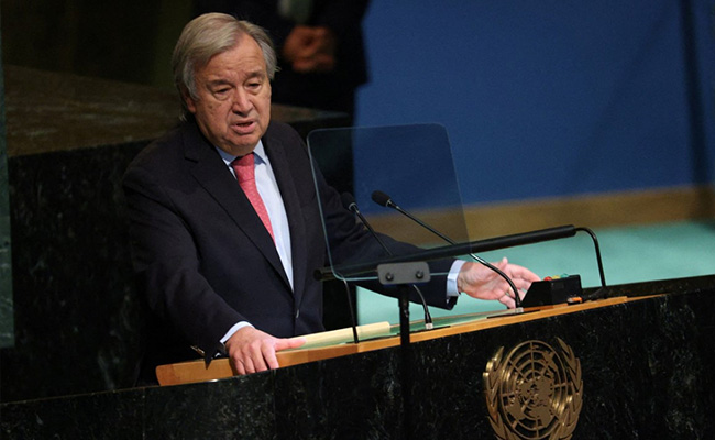 UN Chief Expresses Concern About Excessive Use Of Force To Iran President