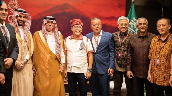 Saudi commerce minister meets with his Indonesian counterpart