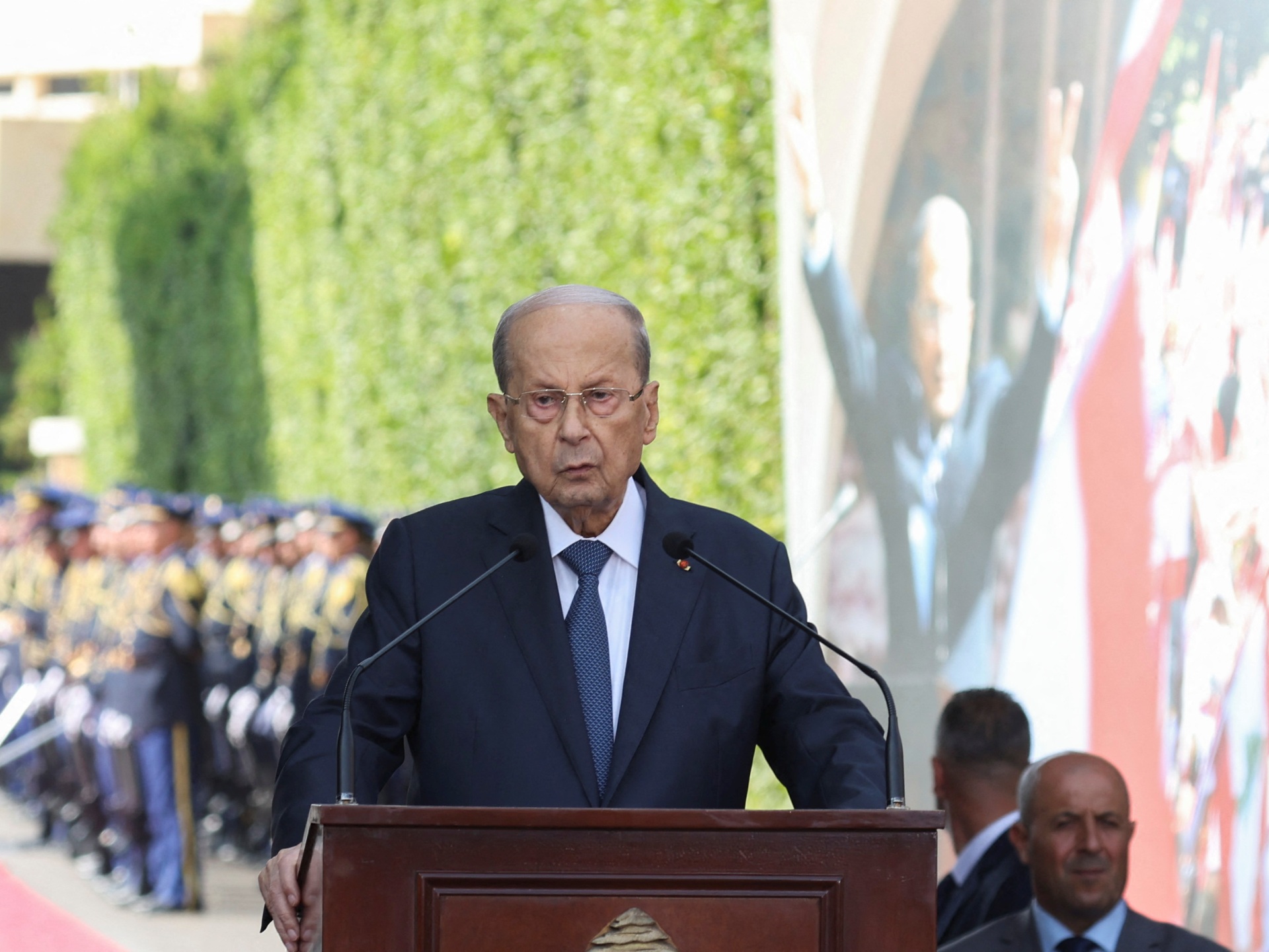 Lebanese President Aoun leaves office amid political uncertainty