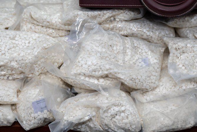 Saudi arrested for possession of massive drugs haul with an estimated street value of over $2M