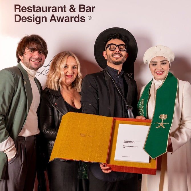 Riyadh’s Toqa Cafe takes honor at Restaurant & Bar Design Awards