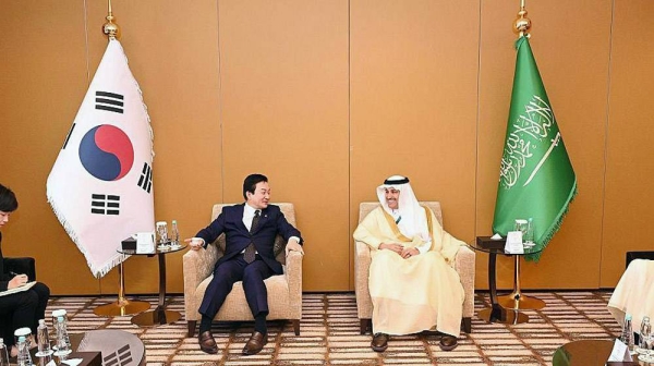 Al-Jasser, Hee-ryong meet to strengthen cooperation, develop investment partnerships
