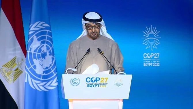 Climate change dangers target everybody with no exception: UAE president