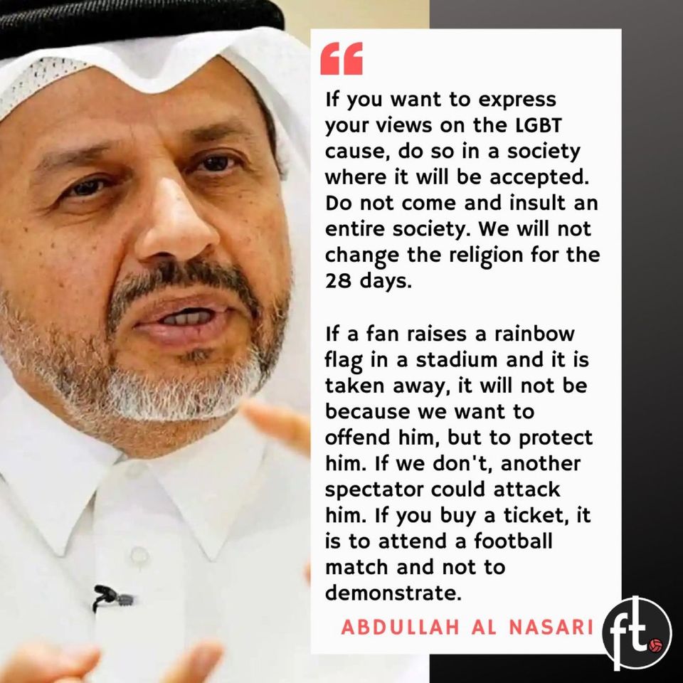 Abdullah Al Nasari, Head of Security at the World Cup in Qatar, explain