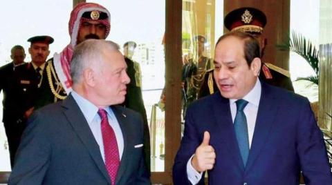 Egypt, Jordan Agree to Deepen Cooperation in Various Fields