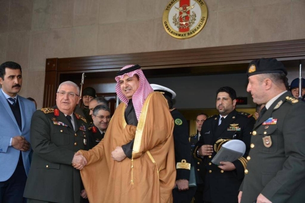 Saudi defense official visits Turkey