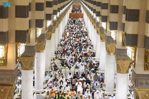 More than 81m worshipers prayed at Prophet's Mosque since Muharram