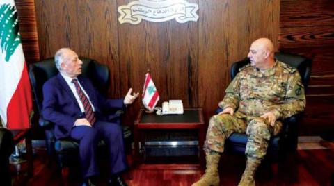 Aoun Uses Defense Minister to Settle Scores with Army Commander