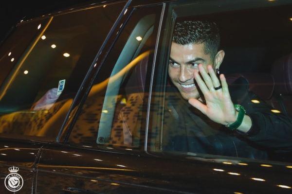 Cristiano Ronaldo arrives in Riyadh ahead of grand Al Nassr unveiling