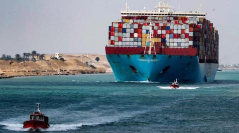 Ship that Went aground in Suez Canal Refloated