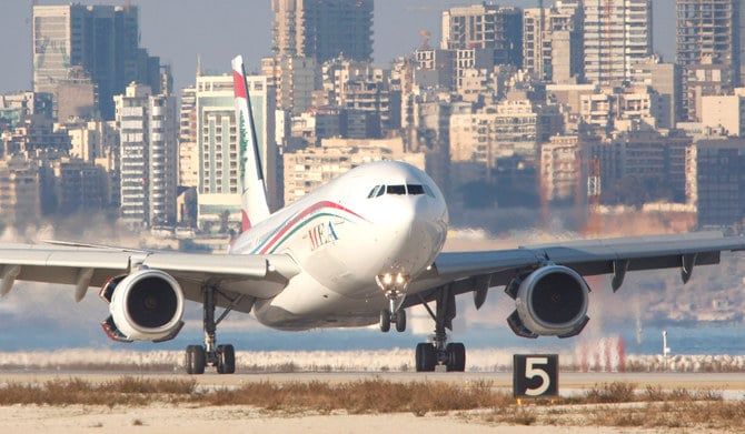 Stray bullets hit jets at Beirut airport as Lebanese welcome new year