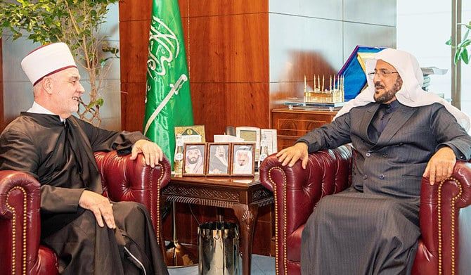 Saudi Islamic minister receives grand mufti of Bosnia and Herzegovina