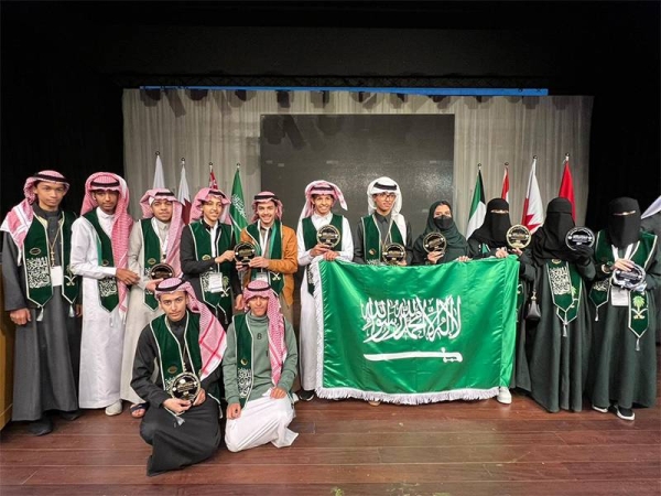 Saudi students win 9 gold and silver awards at Gulf Arts Festival